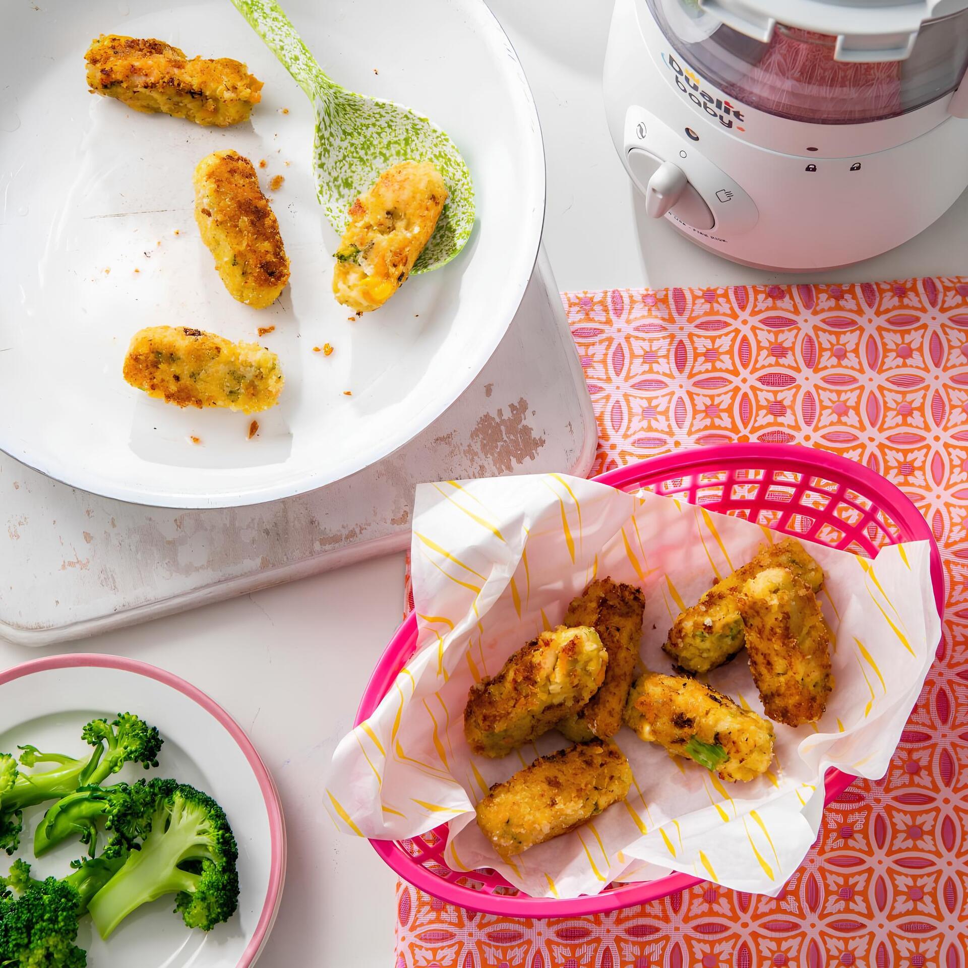 طرز تهیه کراکت مرغ و سبزیجات