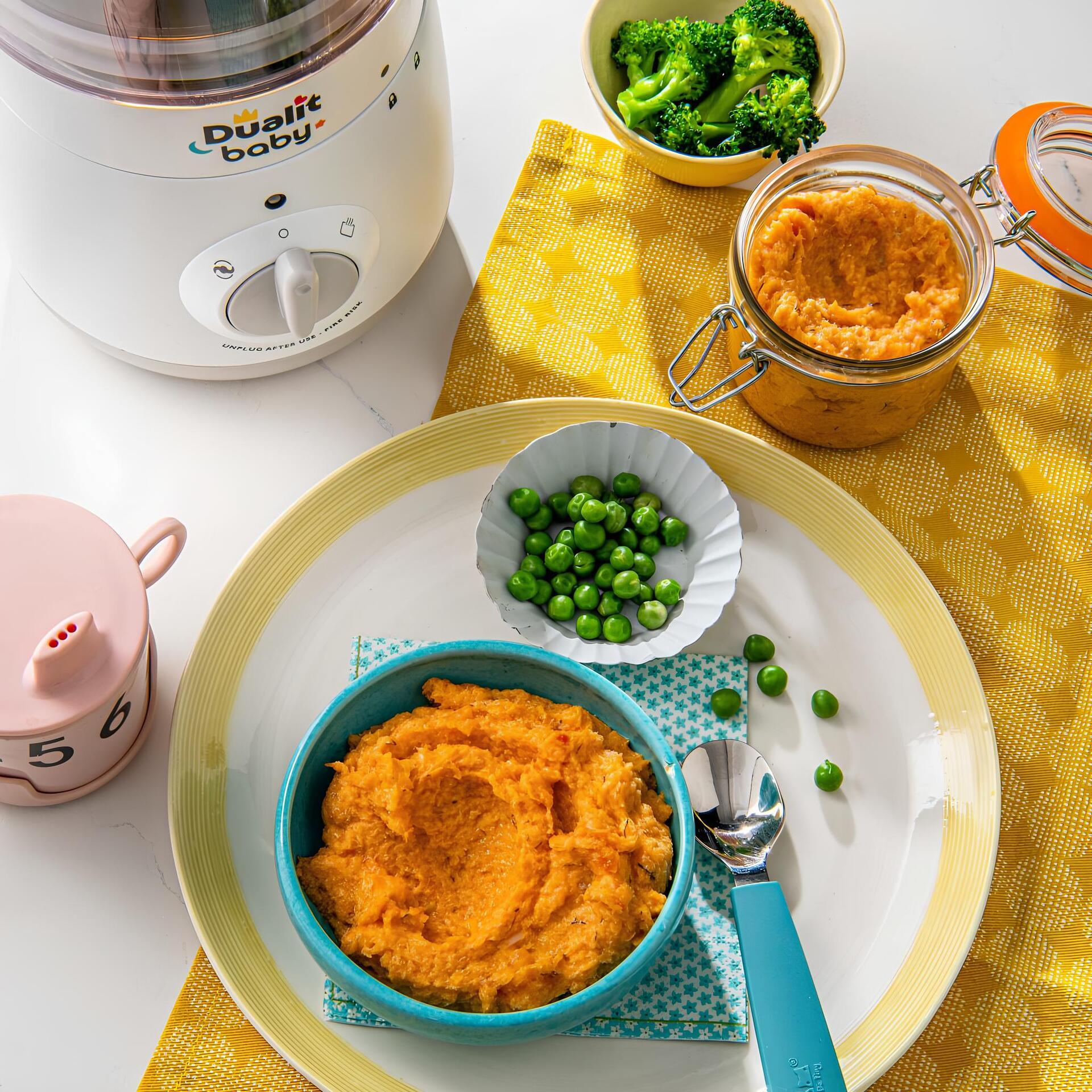 طرز تهیه پوره ماهی سالمون و سیب‌ زمینی شیرین