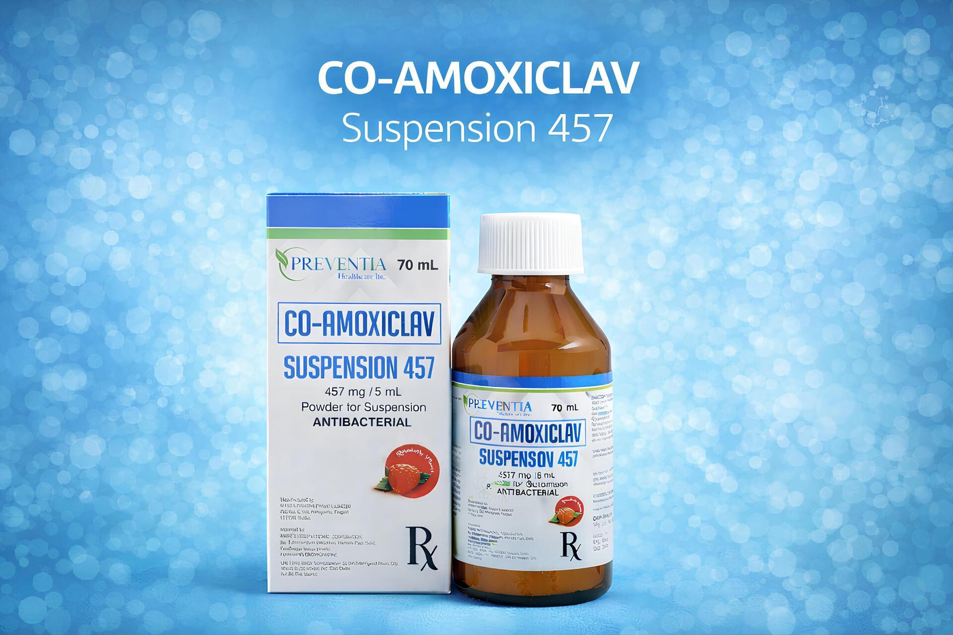 مقدار مصرف شربت کوآموکسی کلاو 457 برای کودکان + جدول دوز