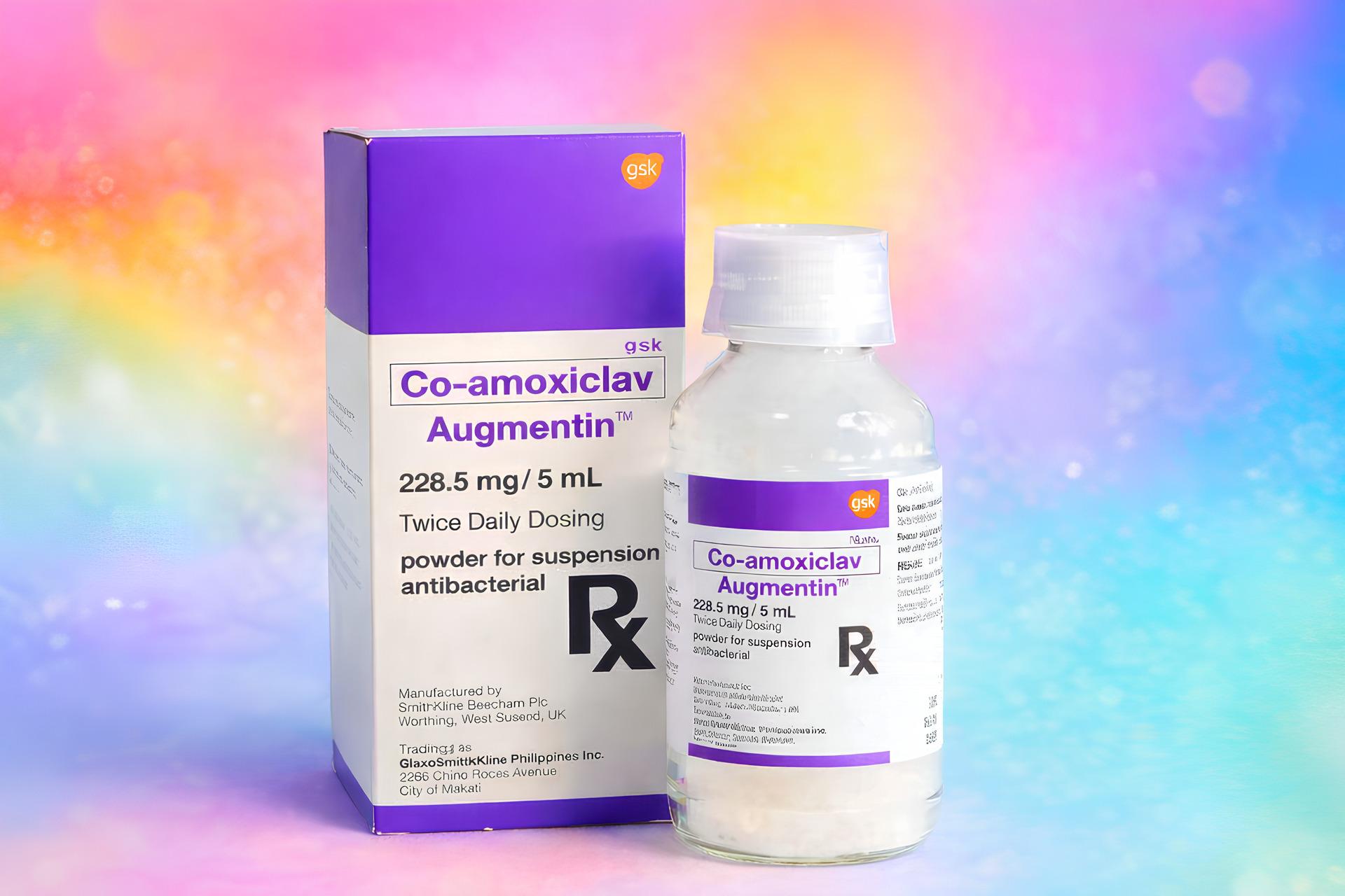 مقدار مصرف شربت کوآموکسی کلاو 228 برای کودکان + جدول دوز