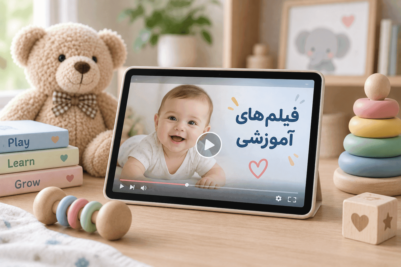 فیلم های آموزشی کودکان و نوزادان
